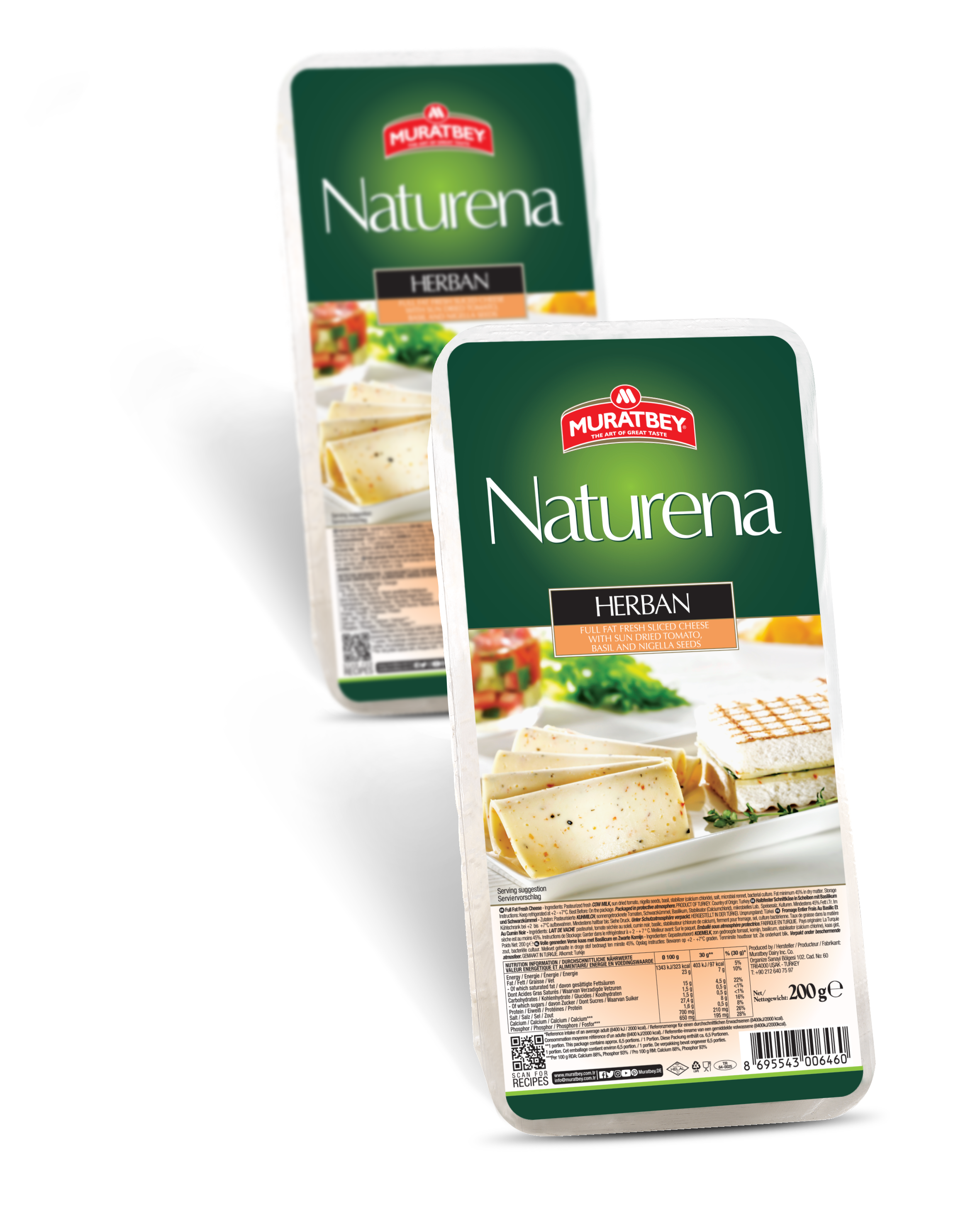 Sliced Naturena Herban 200 gr