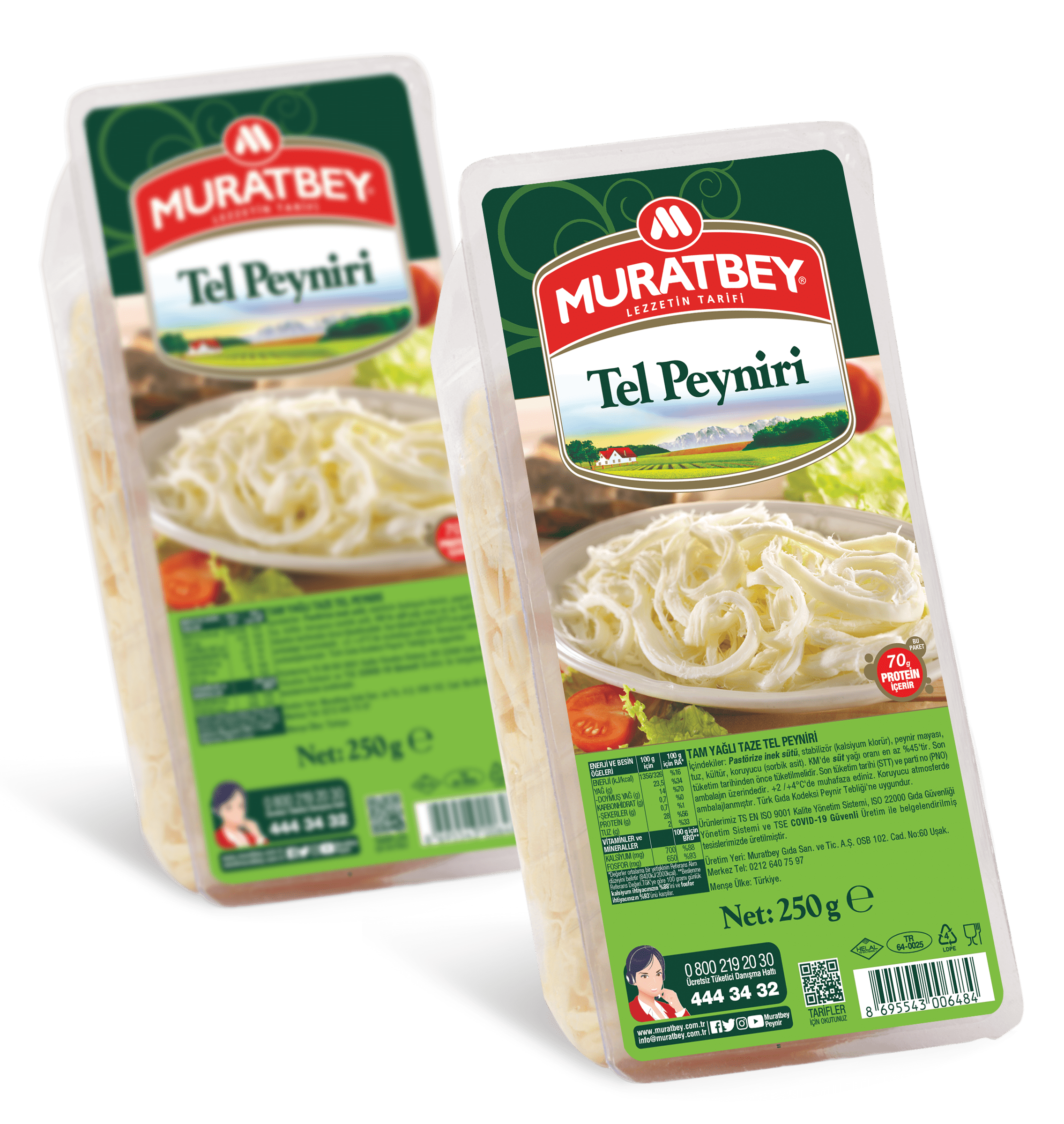 Muratbey Tel Peynir 250 gr